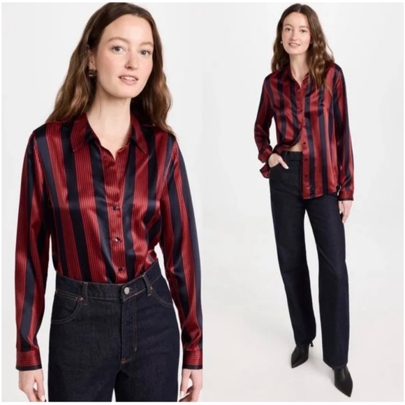 L’AGENCE” Size XS Blouse - Picture 4 of 6